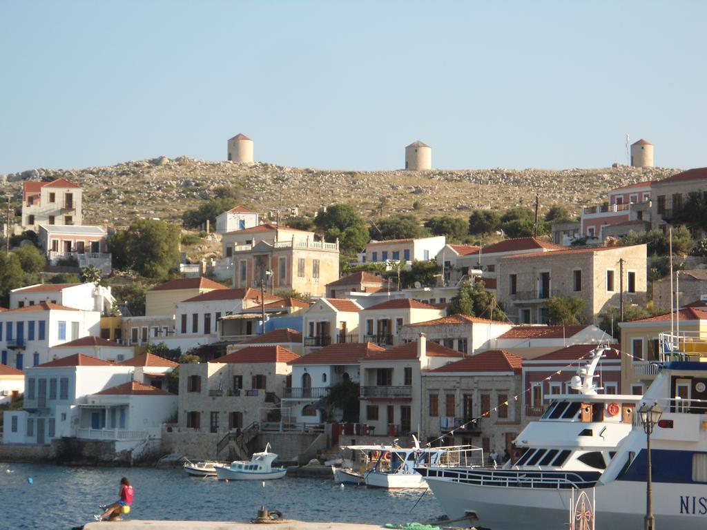 Villa Mika'S House Chalki Town Zimmer foto
