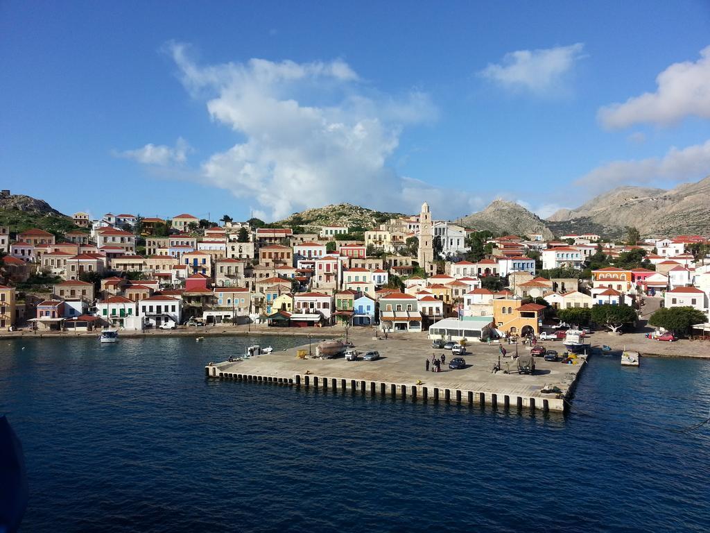 Villa Mika'S House Chalki Town Zimmer foto